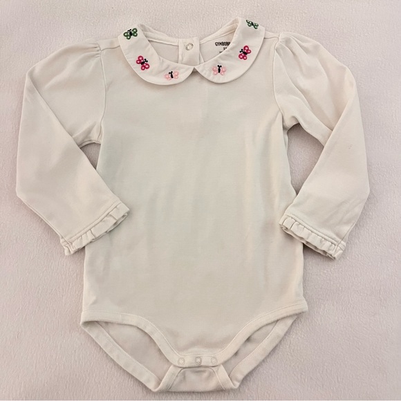Gymboree Other - Gymboree Garden Friends Butterfly Collar Onesie